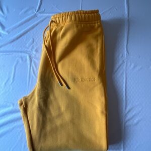 Vibrant Yellow Nike Sweatpants
